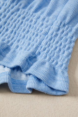 Beau Blue Soft Knit Two Piece Set by Luke & Estelle