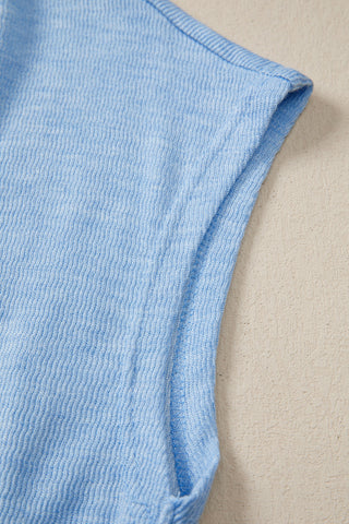 Beau Blue Soft Knit Two Piece Set by Luke & Estelle