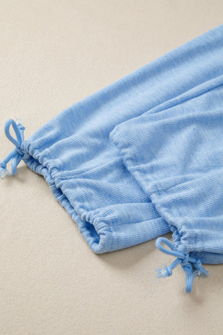 Beau Blue Soft Knit Two Piece Set by Luke & Estelle