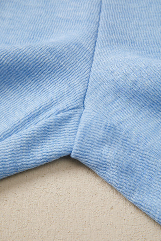 Beau Blue Soft Knit Two Piece Set by Luke & Estelle