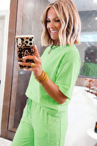 Lime Light Lounge Set by Luke & Estelle