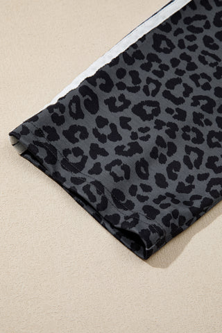 Coffee Run Leopard Lounge Set