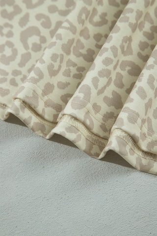 Coffee Run Leopard Lounge Set