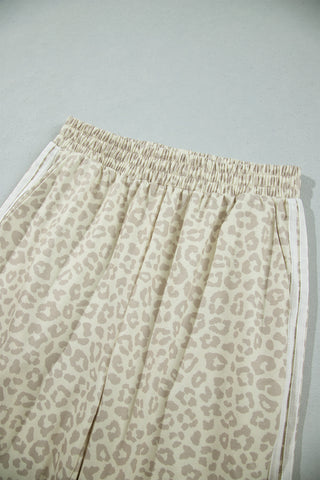 Coffee Run Leopard Lounge Set