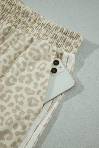 Coffee Run Leopard Lounge Set