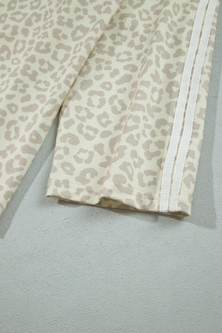 Coffee Run Leopard Lounge Set