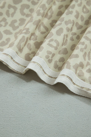 Coffee Run Leopard Lounge Set