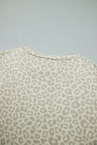 Coffee Run Leopard Lounge Set