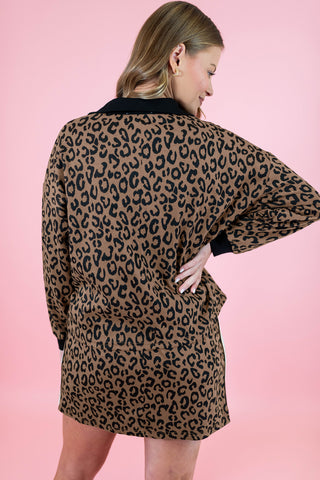 Luke & Estelle Wild Side Quarter-Zip Skirt Set