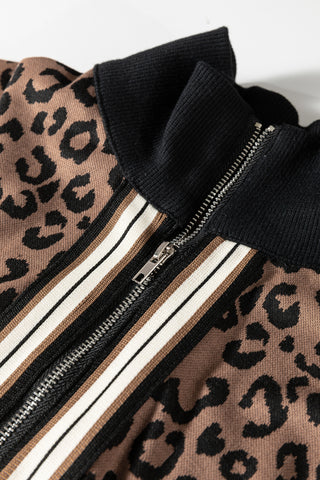 Luke & Estelle Wild Side Quarter-Zip Skirt Set