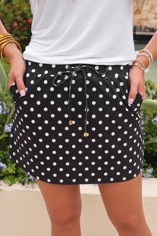 Luke & Estelle Classic Charm Polka Dot Skort
