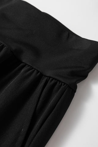 Go-Getter High-Waist Cargo Joggers (Black)