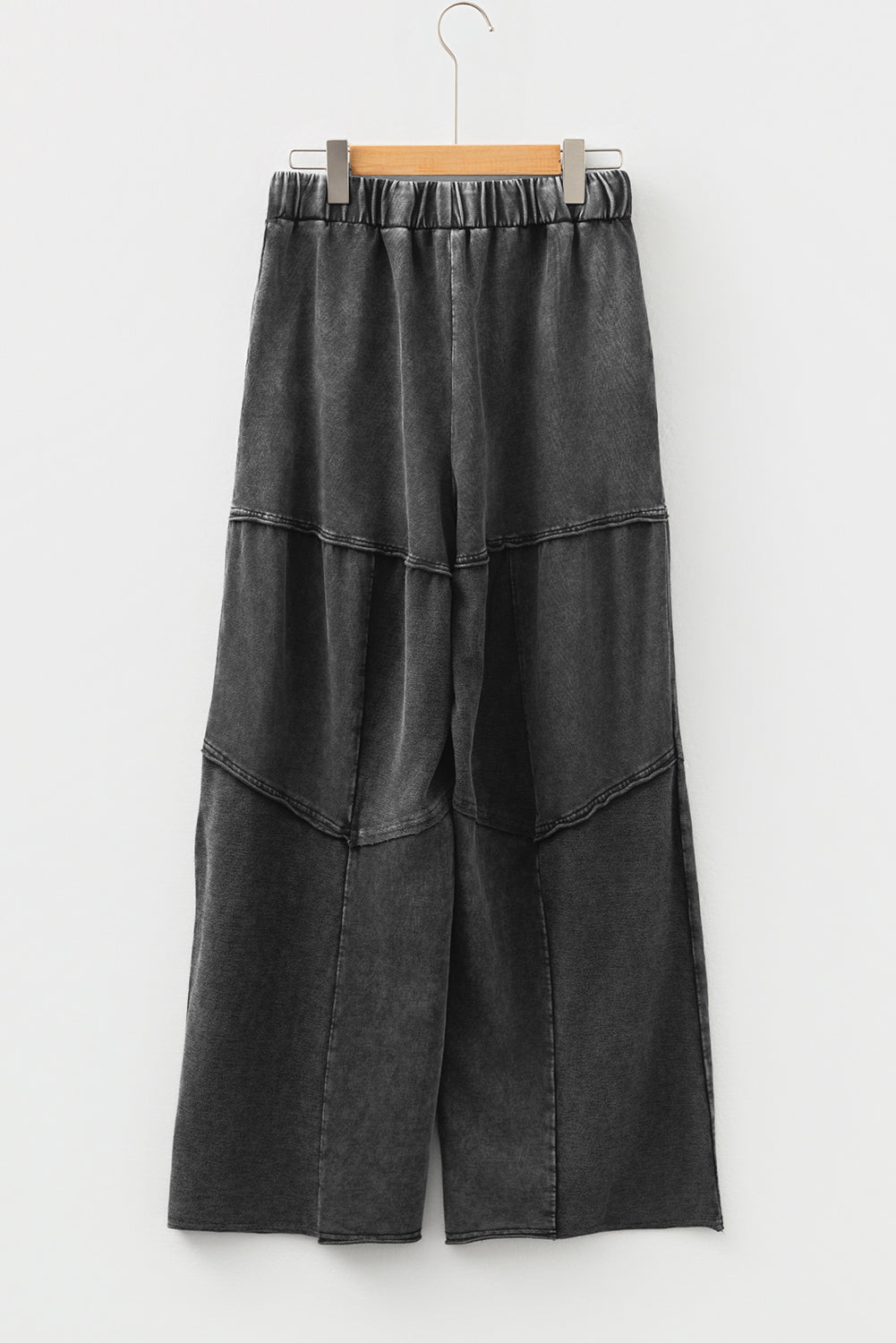 Coal River Patchwork Wide-Leg Pants