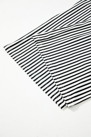 Boardwalk Breeze Striped Wide Leg Pants by Luke & Estelle