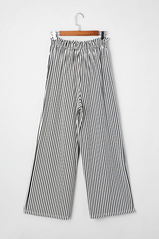Boardwalk Breeze Striped Wide Leg Pants by Luke & Estelle
