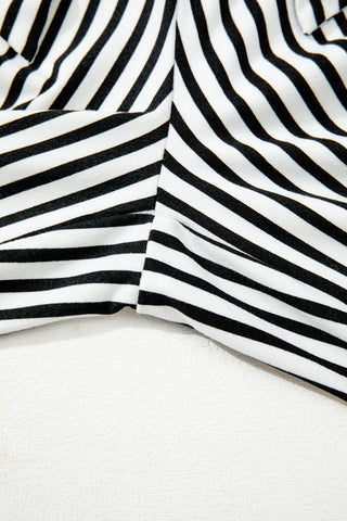 Boardwalk Breeze Striped Wide Leg Pants by Luke & Estelle
