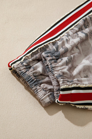 Luke & Estelle Camo Trackside Drawstring Joggers