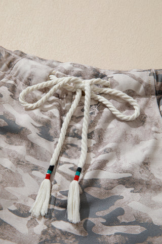 Luke & Estelle Camo Trackside Drawstring Joggers