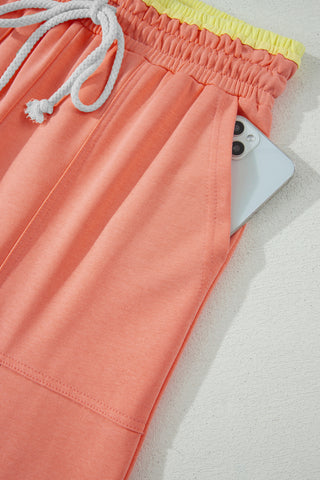 Sunset Bloom Wide Leg Pants by Luke & Estelle