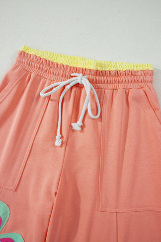 Sunset Bloom Wide Leg Pants by Luke & Estelle