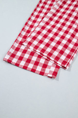 Luke & Estelle Barn Dance Gingham Tie Waist Pants