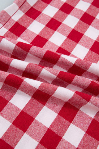 Luke & Estelle Barn Dance Gingham Tie Waist Pants