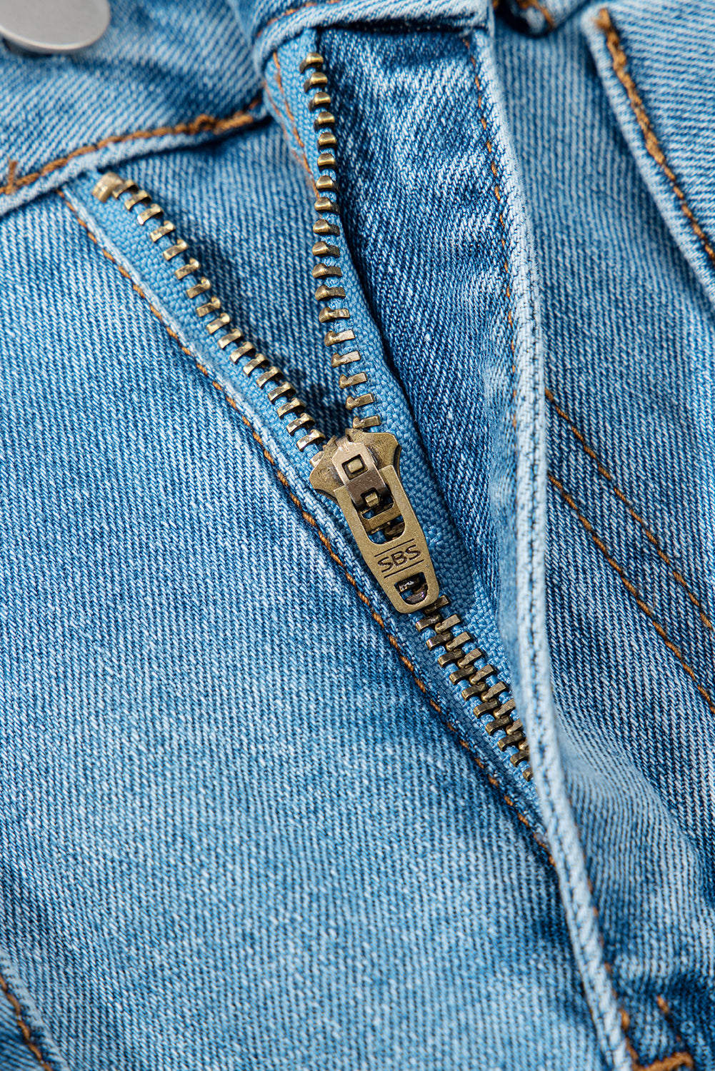 Bow Down Denim Mini Skirt