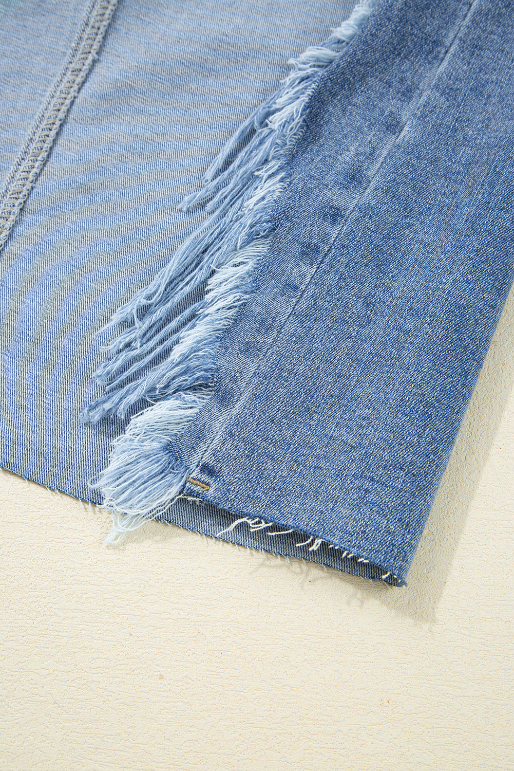 Luke & Estelle “Wild At Heart” Distressed Midi Denim Skirt – BHB Boutique Exclusive