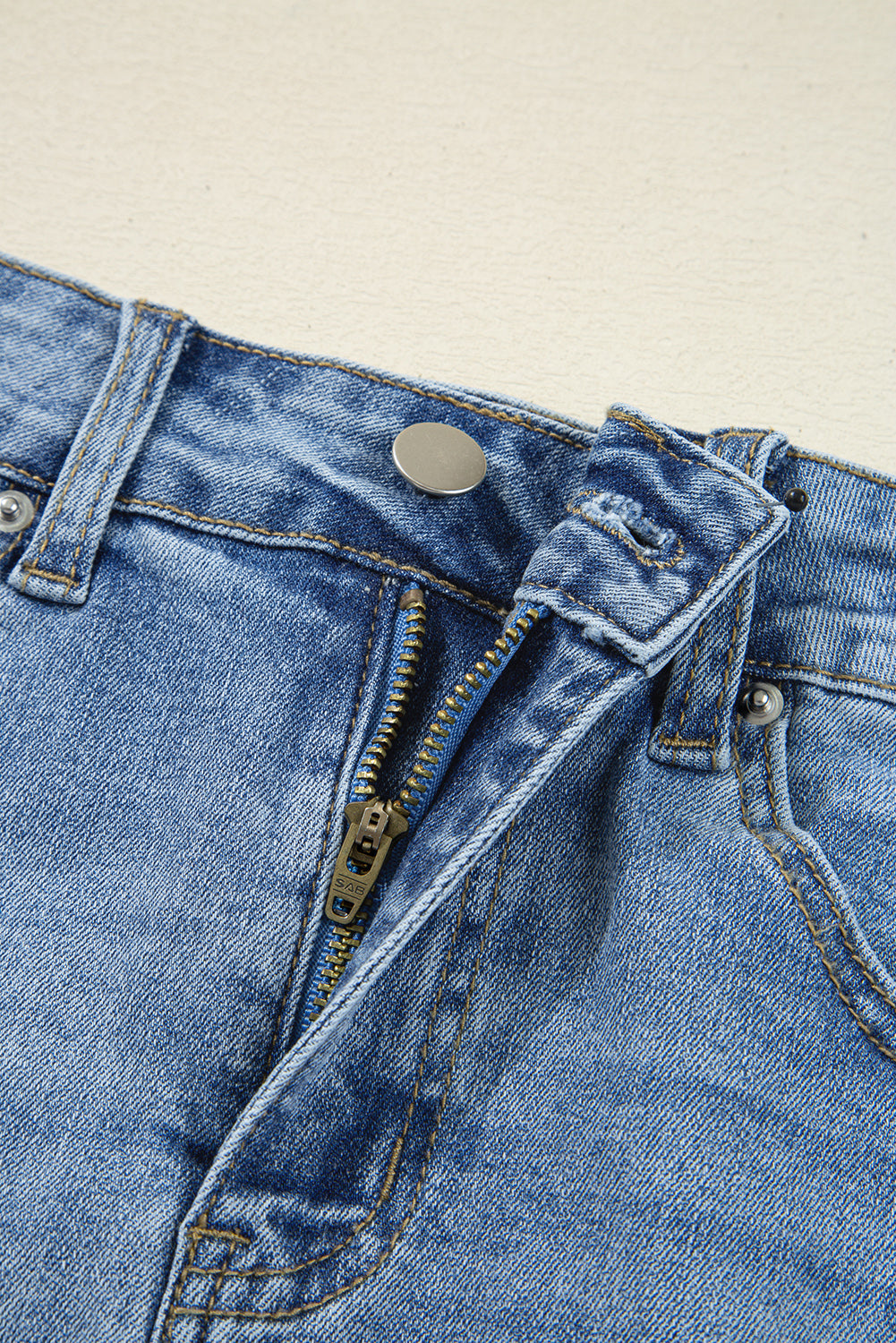 Luke & Estelle “Wild At Heart” Distressed Midi Denim Skirt – BHB Boutique Exclusive