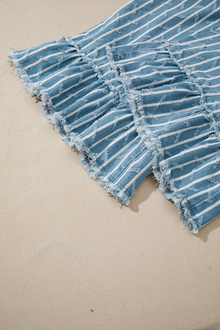 Willow Creek Ruffle Hem Overalls by Luke & Estelle