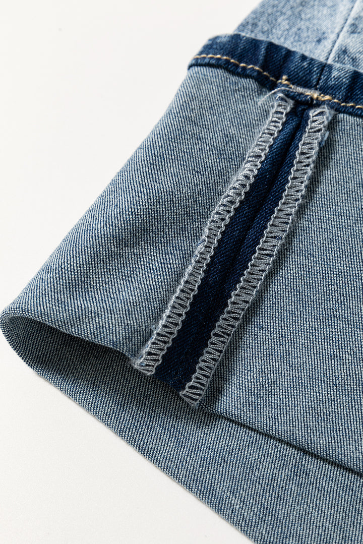 ✨ LUKE & ESTELLE – “The Effortlessly Iconic Cuffed Wide Leg Jeans” ✨