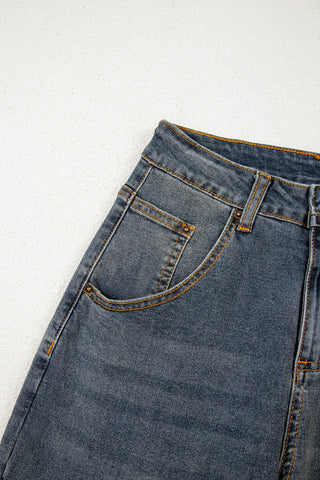 ✨Luke & Estelle “Perfectly Relaxed” Straight Leg High Waist Jeans – BHB Boutique Exclusive✨