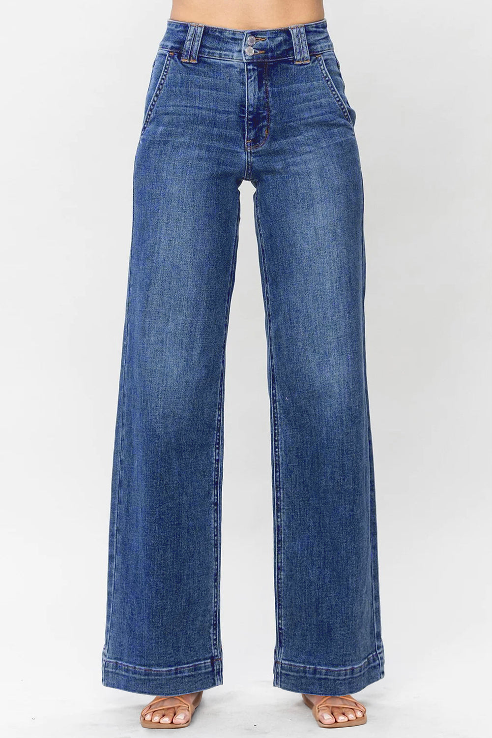 Luke & Estelle “Golden Hour High Rise Wide Leg Jeans”