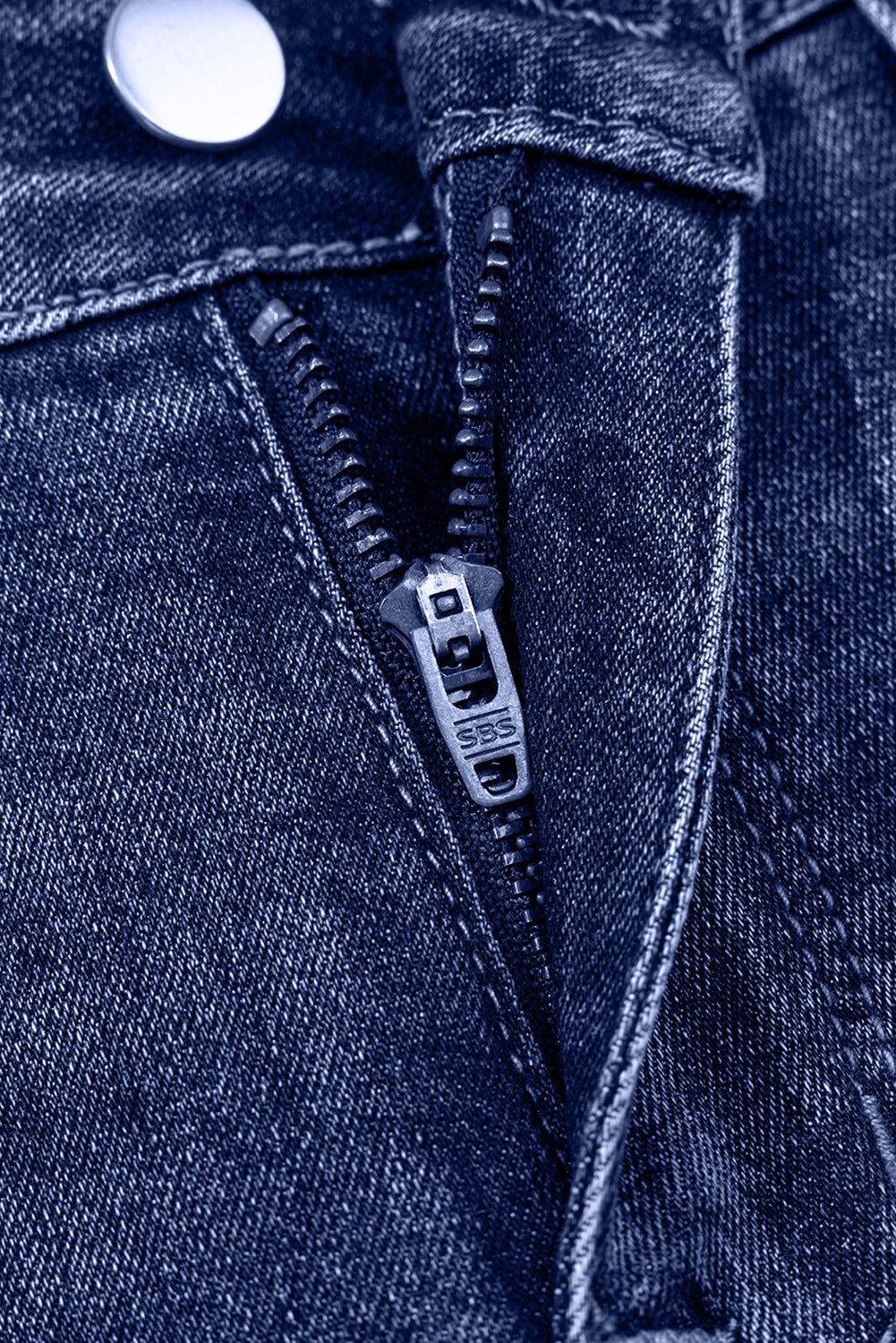 Blue Revival High Rise Cuff Jeans