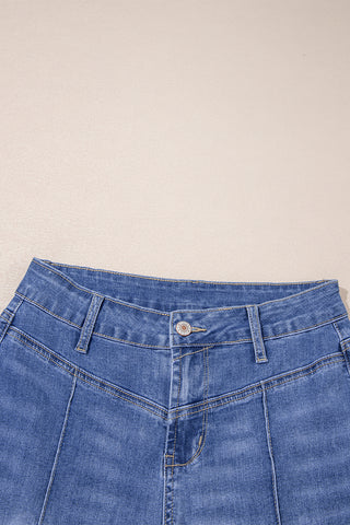 The Iconic Fit Wide Leg Blue Jeans