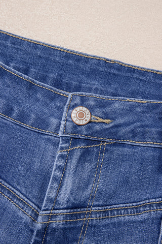 The Iconic Fit Wide Leg Blue Jeans