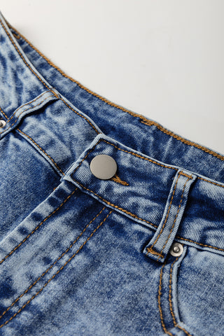 The Luxe Cuff Straight-Leg Denim