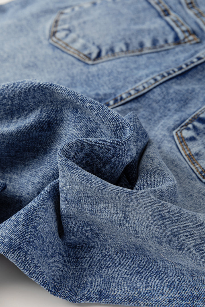 The Luxe Cuff Straight-Leg Denim