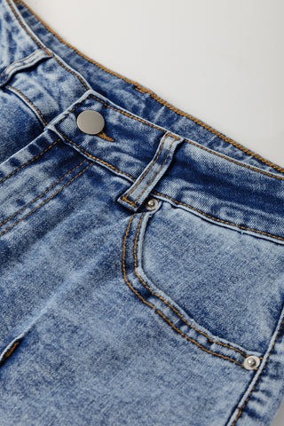 The Luxe Cuff Straight-Leg Denim