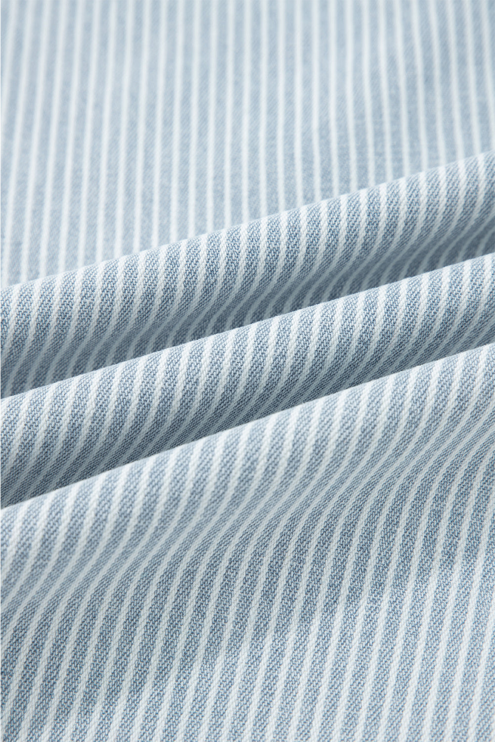 Main Street Pinstripe Wide-Leg Jeans