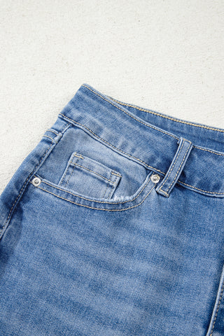 Luke & Estelle Skyline Split-Hem Flare Jeans