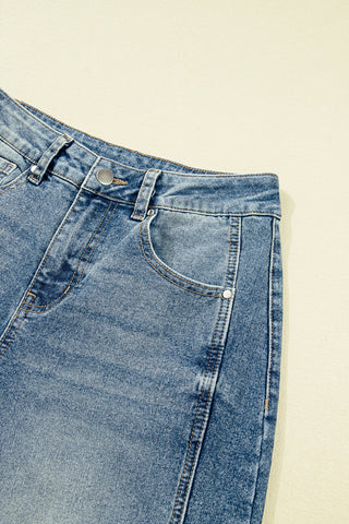 Luke & Estelle Sunday Drive Seamed Straight Leg Jeans