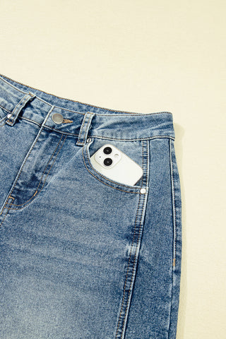 Luke & Estelle Sunday Drive Seamed Straight Leg Jeans