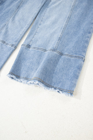 Easy Tide Drawstring Denim Pants by Luke & Estelle