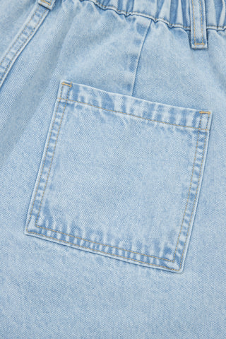 Luke & Estelle -The Uptown Studded Wide Leg Denim