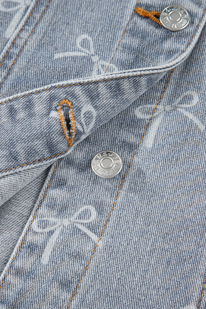 ✨ Luke & Estelle “Bow To The Moment” Denim Jacket ✨