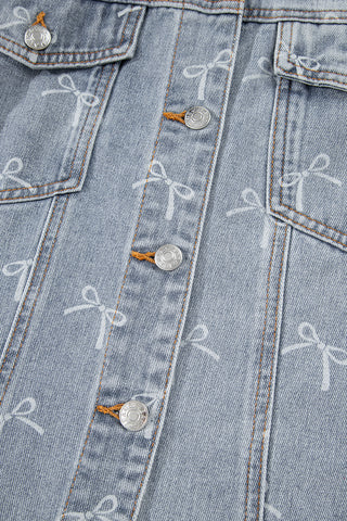 ✨ Luke & Estelle “Bow To The Moment” Denim Jacket ✨
