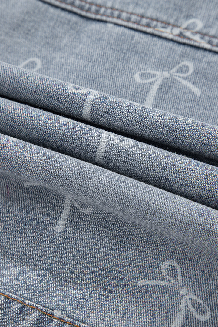 ✨ Luke & Estelle “Bow To The Moment” Denim Jacket ✨