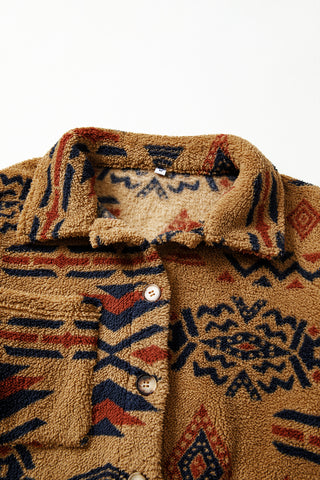 Canyon Fireside Aztec Sherpa Shacket 🔥❄️