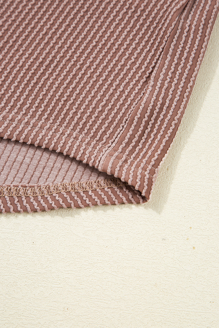 ✨ Luke & Estelle “Wildly Chic Blush Pink Textured Button Down” ✨